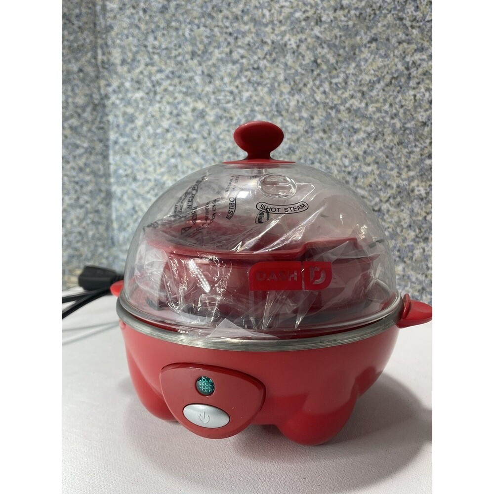 Dash Rapid Egg Cooker: 6 Egg  Electric Egg Cooker for Hard Boiled Eggs dec005rd